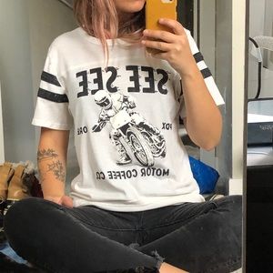 SEE SEE coffee co graphic tee
